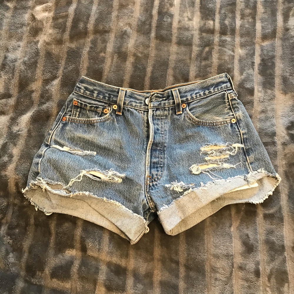 Cutoff Levi Shorts